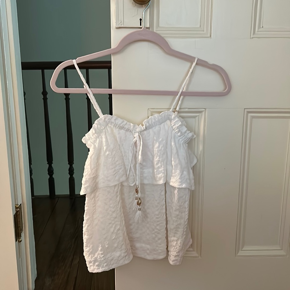 Lily Pulitzer thin strap top with the front, XS